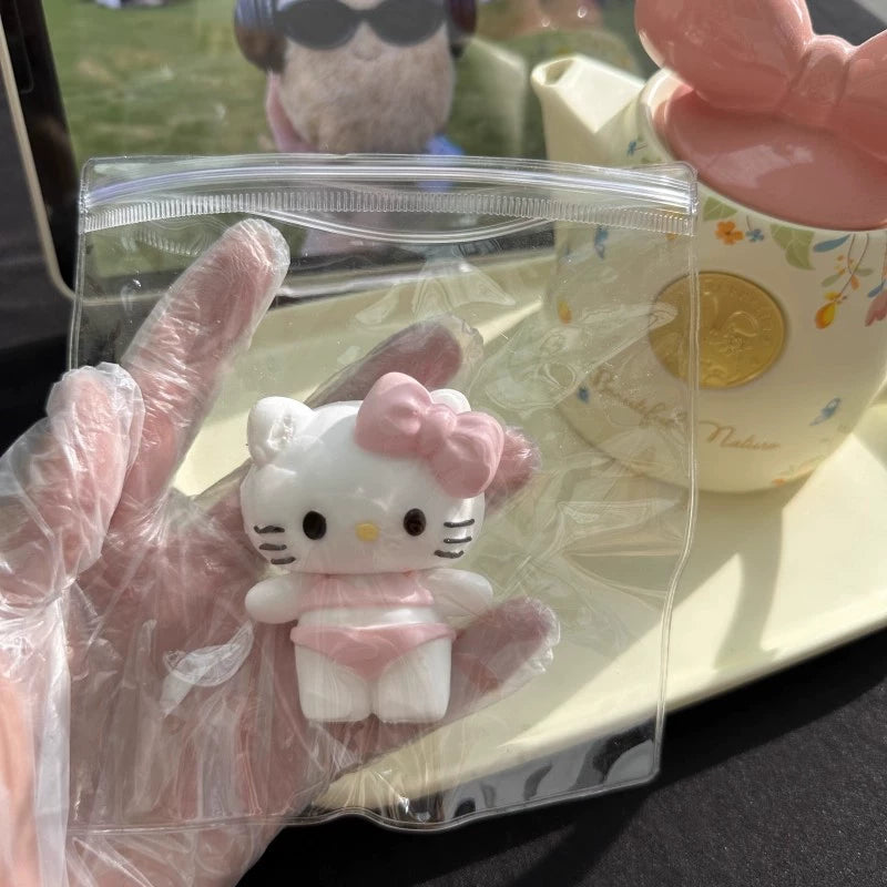 夏日泳衣hellokitty泥感食品级硅胶解压捏捏乐慢回弹玩具发泄减压