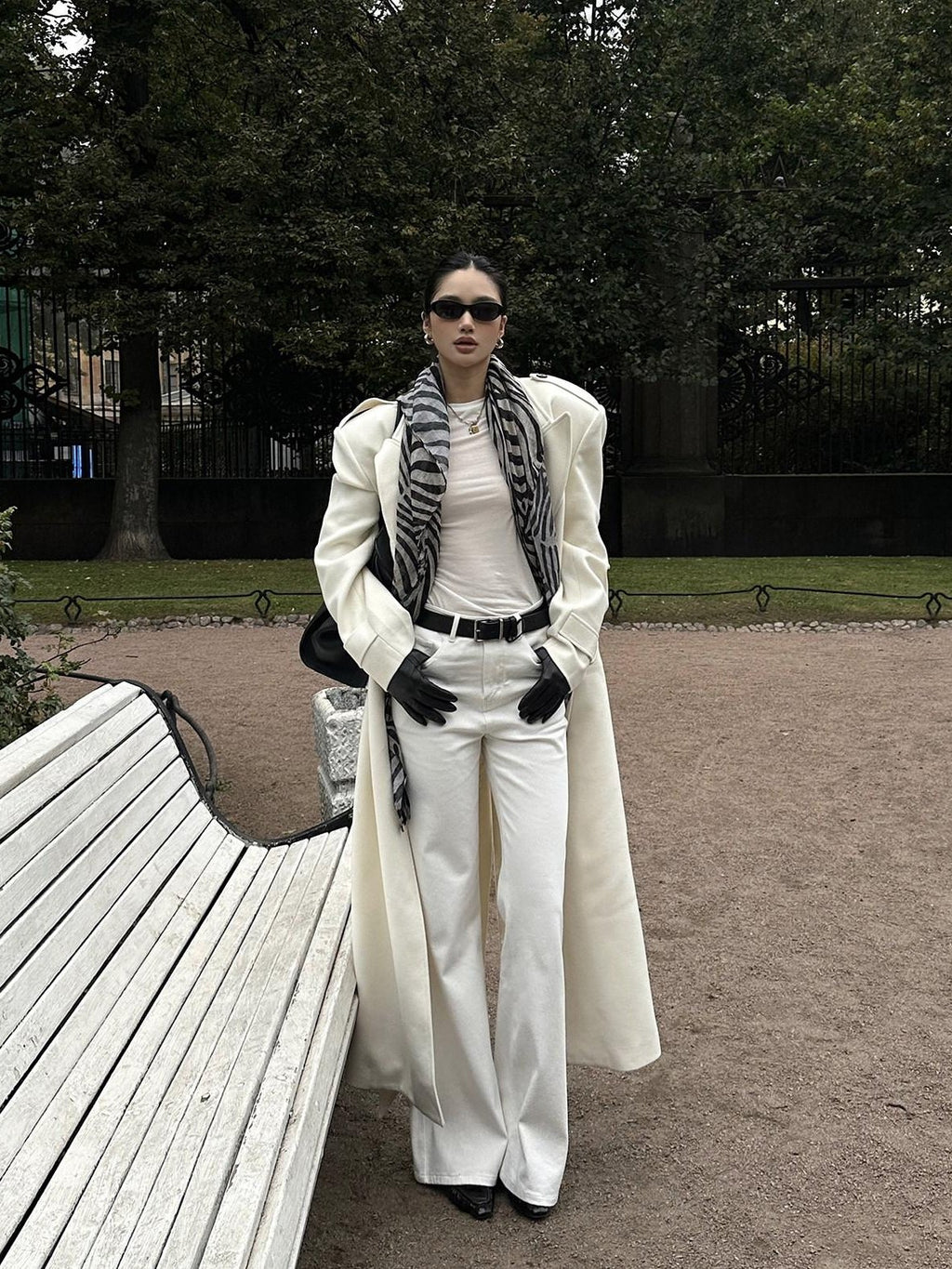 rovente Thick Double Breasted Oversized Long Blazer Lapel Commuter Women Wool Coats
