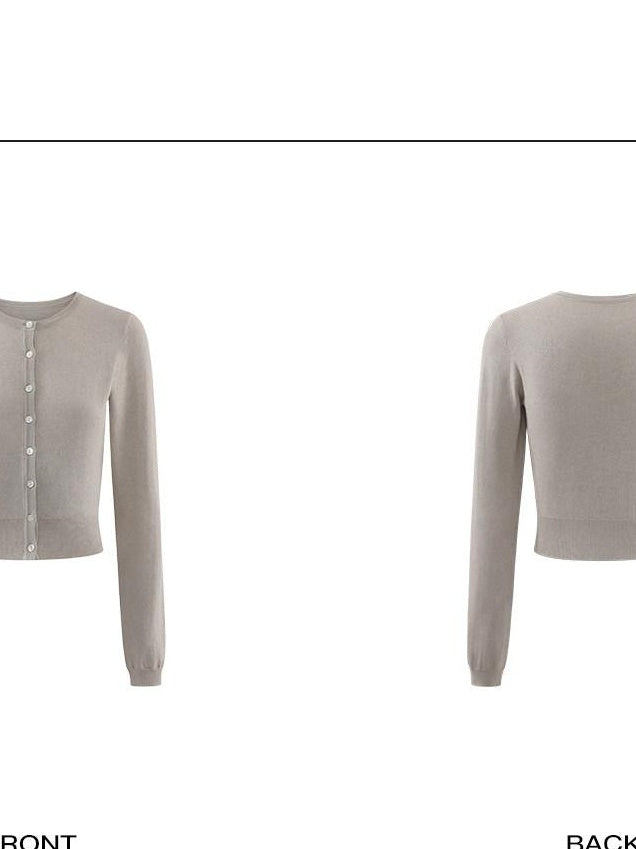 rovente Soft Lyocell Cashmere Blend Casual Button Cardigan Women Everyday Knit Sweates