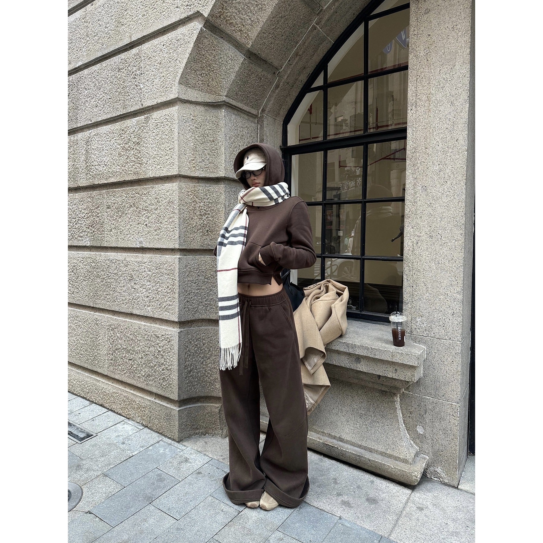 rovente_Warm_Cotton_Blend_Loose_Fit_Hooded_Two_Piece_Casual_Women_Coffee_Hoodie_MISSTT