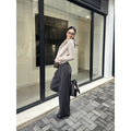 rovente_Minimal_Casual_Natural_Waist_Zipper_Straight_Women_Solid_Grey_Wide_Leg_Pants_MISSTT