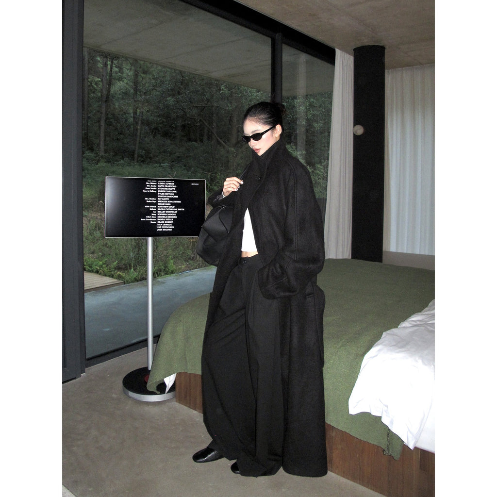 rovente_Natural_Waist_Casual_Minimalist_Zip_Fly_Black_Polyester_Wide_Leg_Pants_MISSTT