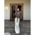 rovente_100_Percent_Cotton_Mid_Waist_Straight_Side_Slit_Commuter_Women_Khaki_Maxi_Skits_MISSTT