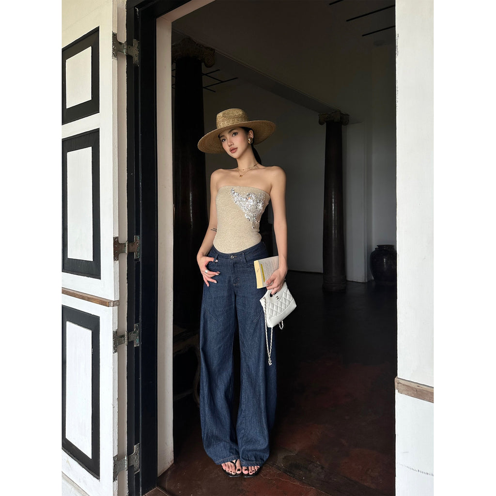 rovente_Low_Rise_Multi_Pocket_Casual_Loose_Women_Denim_Blue_Wide_Leg_Jeans_MISSTT