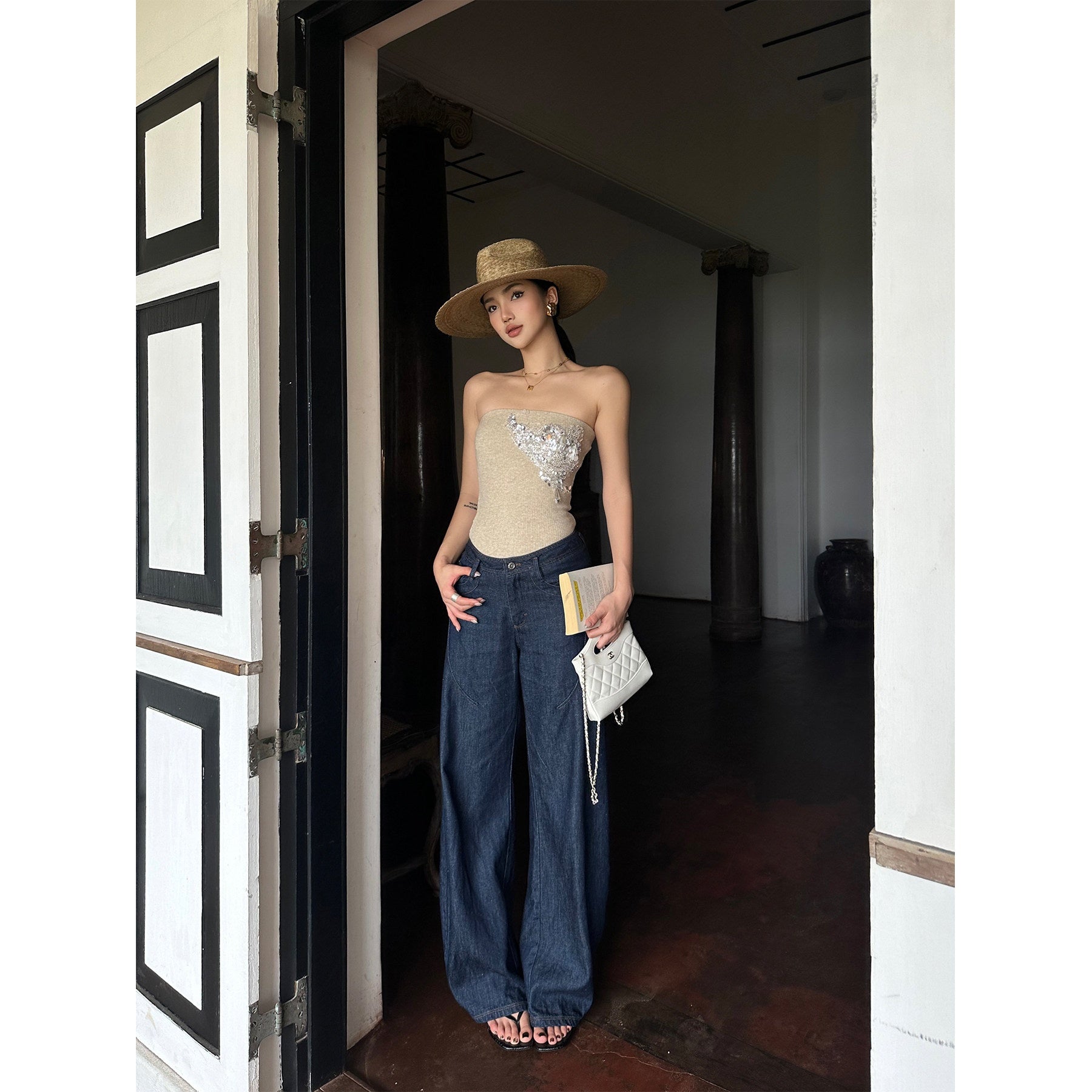 rovente_Low_Rise_Multi_Pocket_Casual_Loose_Women_Denim_Blue_Wide_Leg_Jeans_MISSTT