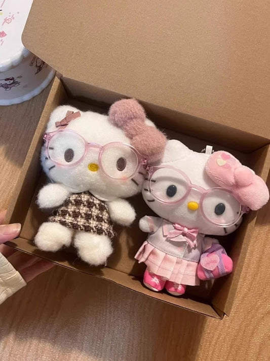 Hello Kitty Cute Series Plush Mascot Keychain