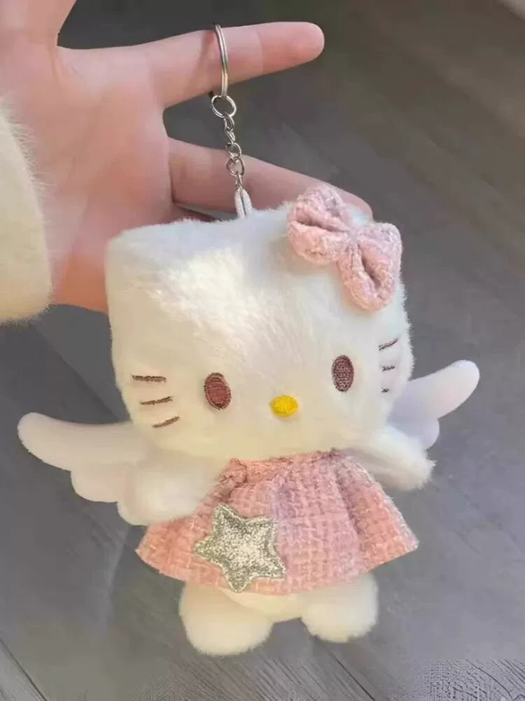 Hello Kitty Cute Series Plush Mascot Keychain