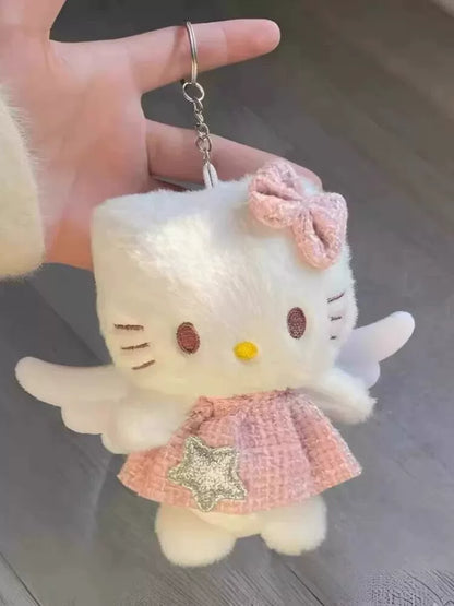 Hello Kitty Cute Series Plush Mascot Keychain