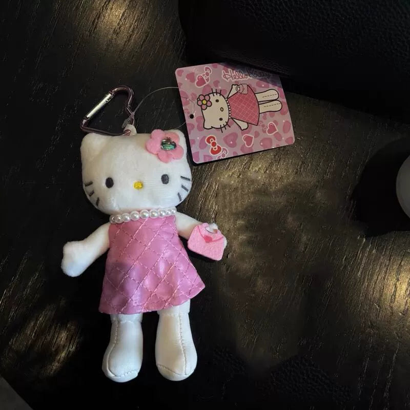 Hello Kitty GOGO Series Long Legs Plush Mascot Keychain