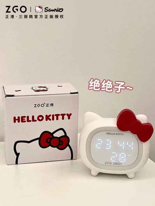 Hello Kitty Smart Alarm Clock Bluetooth Speaker Night Light
