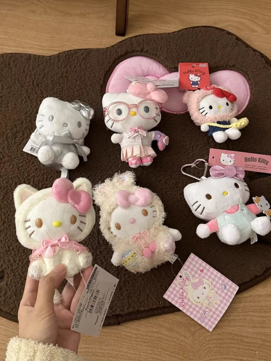 Hello Kitty Cute Series Plush Mascot Keychain