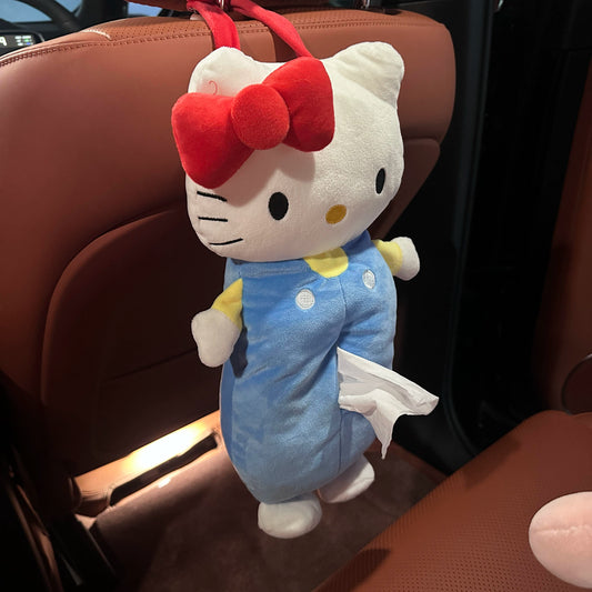 Hello Kitty Car Hanging Tissue Plush Holder & Aromatherapy