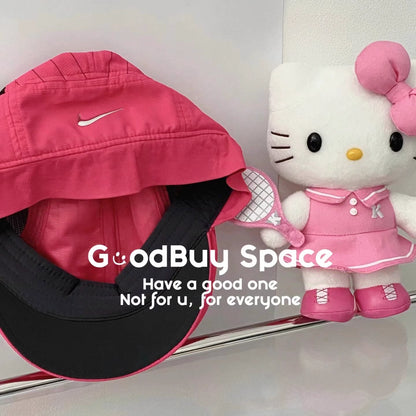 Hello Kitty Basball Sports Plush Mascot Keychain