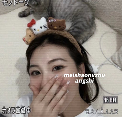 Hello Kitty Plush Hairband