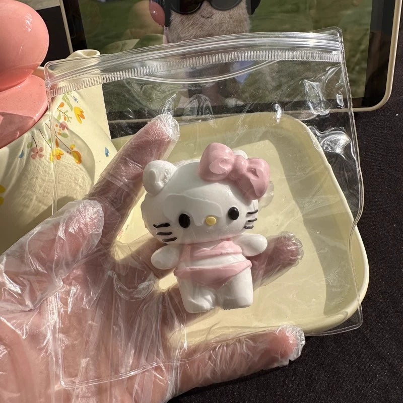 夏日泳衣hellokitty泥感食品级硅胶解压捏捏乐慢回弹玩具发泄减压