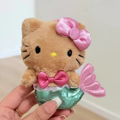 Hello Kitty Mermaids Series Plush Mascot Keychain