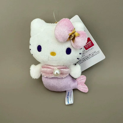 Hello Kitty Mermaids Series Plush Mascot Keychain