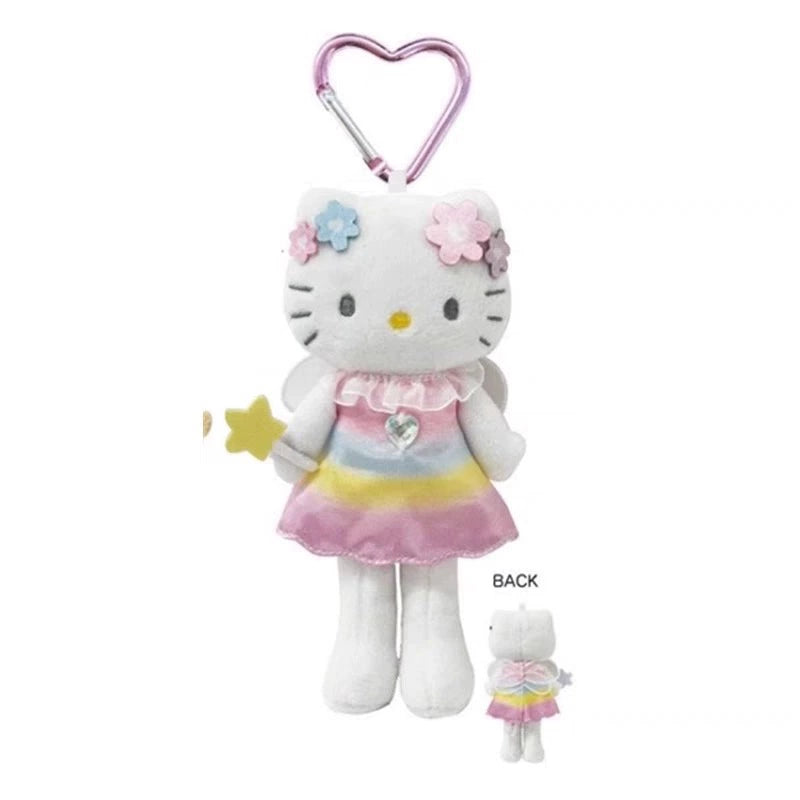 Hello Kitty Long Legs Uniform Dresses Plush Mascot Keychain