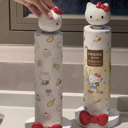 Hello Kitty Paper Towel Holder Cute Kitchen Ornament