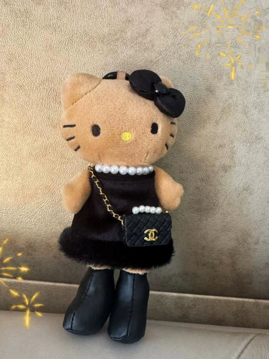 Hello Kitty GOGO Series Long Legs Plush Mascot Keychain