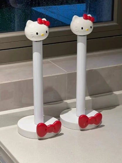 Hello Kitty Paper Towel Holder Cute Kitchen Ornament