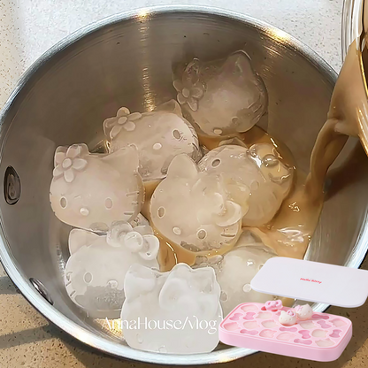 Hello Kitty Ice Cube Mold