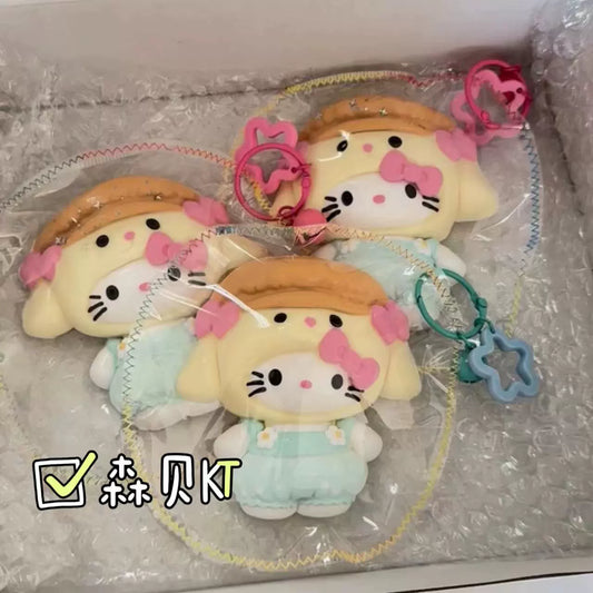 森贝KT手工自制硅胶捏捏乐慢回弹食品级解压神器奶油泥感玩具礼物