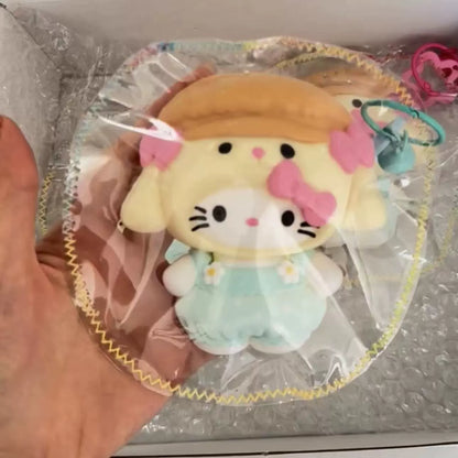 森贝KT手工自制硅胶捏捏乐慢回弹食品级解压神器奶油泥感玩具礼物