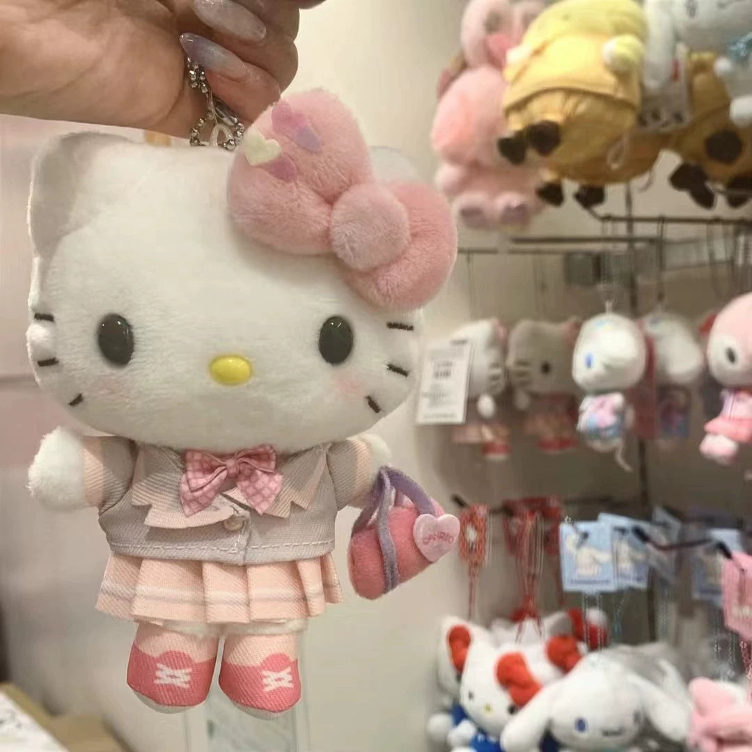 Hello Kitty Cute Series Plush Mascot Keychain