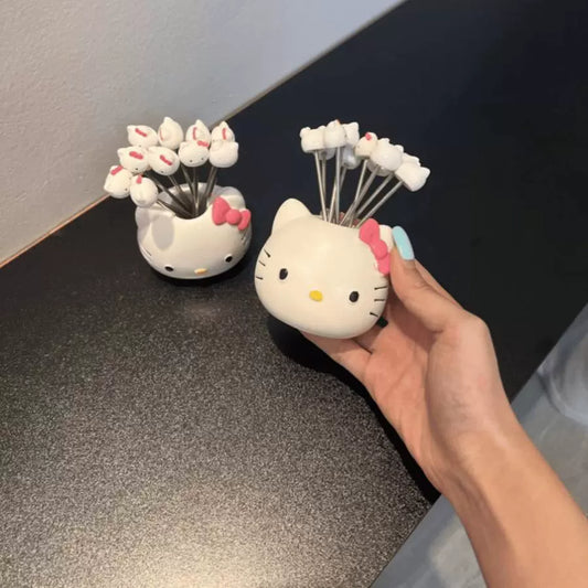 Hello Kitty 304 Stainless Steel Fruit Fork