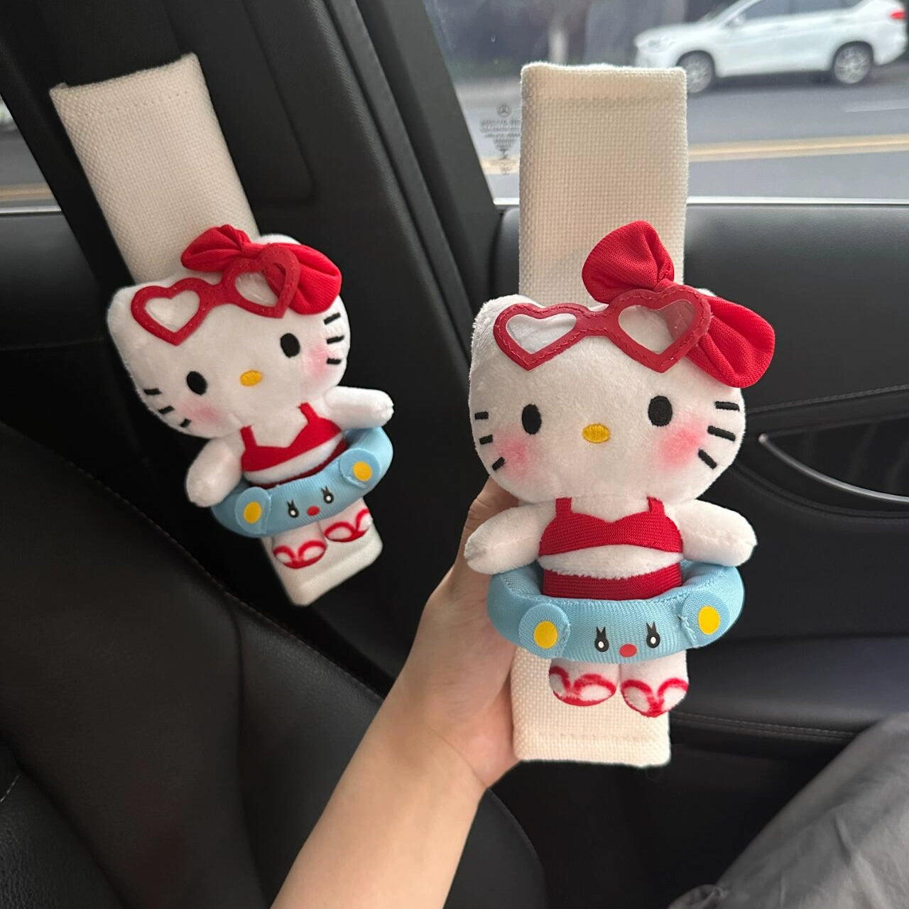 Hello Kitty Car Seat Belt Covers Car Interior Decoration