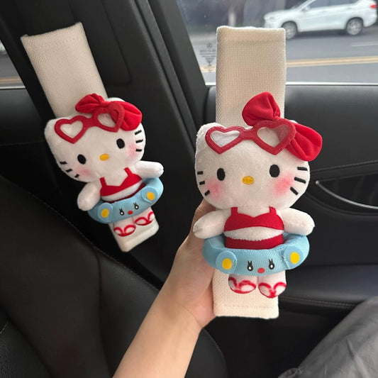 Hello Kitty Car Seat Belt Covers Car Interior Decoration