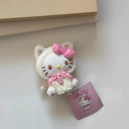 Hello Kitty Cute Series Plush Mascot Keychain