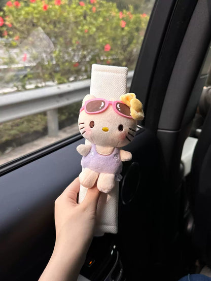 Hello Kitty Car Seat Belt Covers Car Interior Decoration