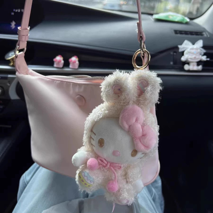 Hello Kitty Cute Series Plush Mascot Keychain