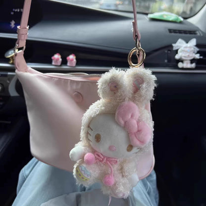 Hello Kitty Cute Series Plush Mascot Keychain