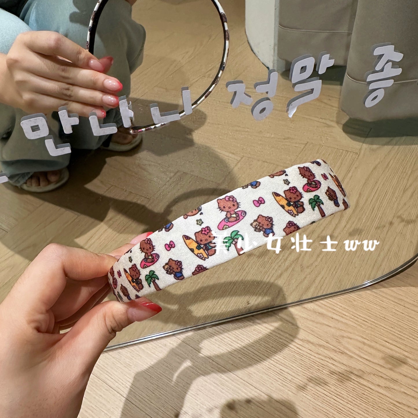 Hello Kitty Plush Hairband