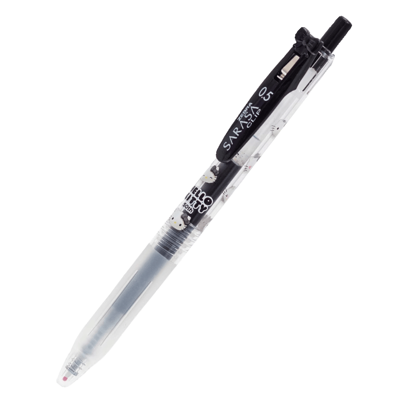 ZEBRA Hello Kitty 50 Anniversary 0.5mm Retractable Gel Pen SARASA