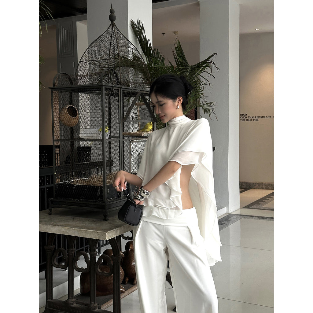 rovente_Breathable_Loose_Ruffle_Sleeve_Women_Lightweight_Polyester_Shot_Sleeve_T-Shits_MISSTT